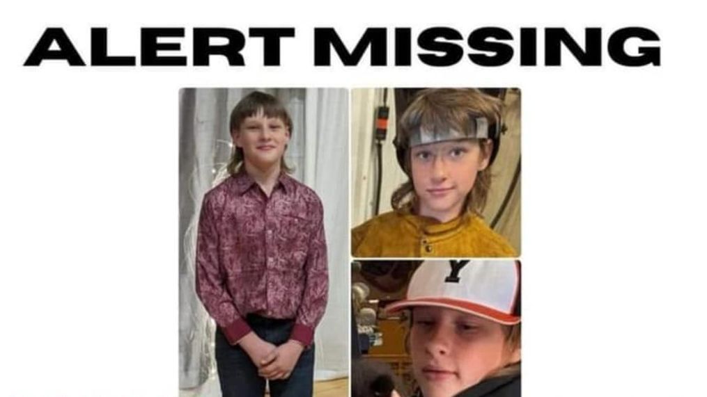 Missing alert for 13-year-old Caleb Fisher (Photo: Payne County Sheriff's Office)
