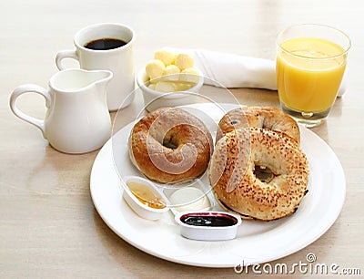 breakfast-series-bagels-coffee-and-juice-thumb469823.jpg