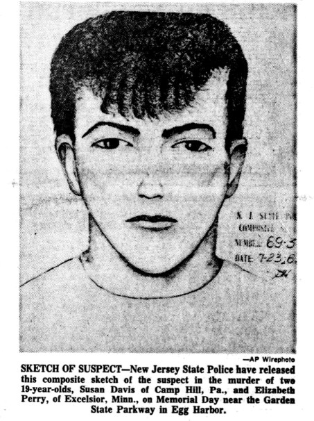 Bundy Ocean City New Jersey murder Perry Davis suspect composite sketch