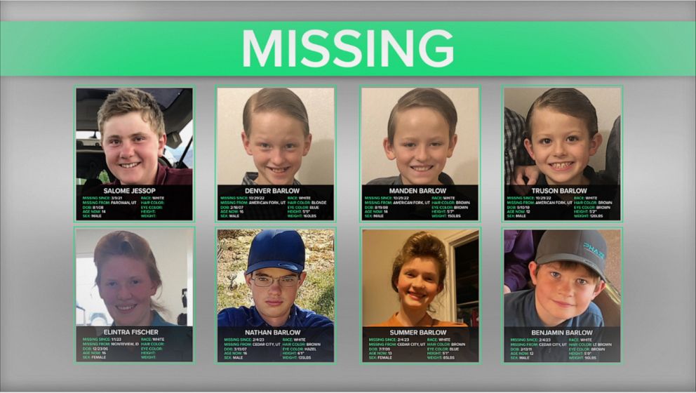 PHOTO: Missing children.