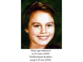Nicole Morin went missing July 30, 1985. Age-enhanced photo