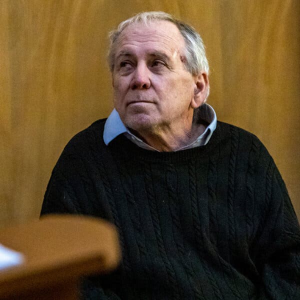 Robert Koehler, who was linked to sexual assaults on dozens of women in Florida, listening in court during proceedings for one of the cases.