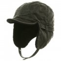 Faux Leather Shell Aviator Hat-Charcoal __SS400_.jpg