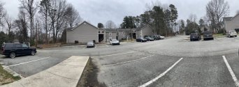 Parking lot view facing building and dead end next to Building 252.jpg