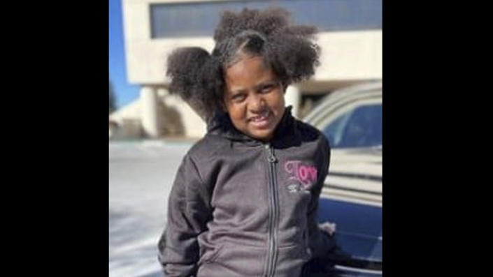 This undated photo released by Hayward Police Department shows Sophia Mason, who went missing at the age of 8 and whose body was found in Merced, Calif.  (Hayward Police Department via AP)