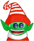 The Green Christmas Smiley