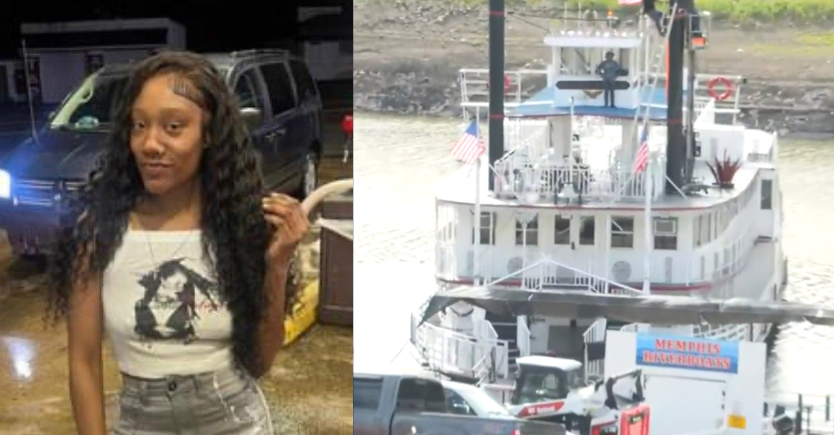 Tamia Taylor disappeared while attending the Island Queen Booze Cruise, which started late Sept. 9 and ended early Sept. 10. (Image of Taylor: Memphis Police Department; screenshot: WMC) 