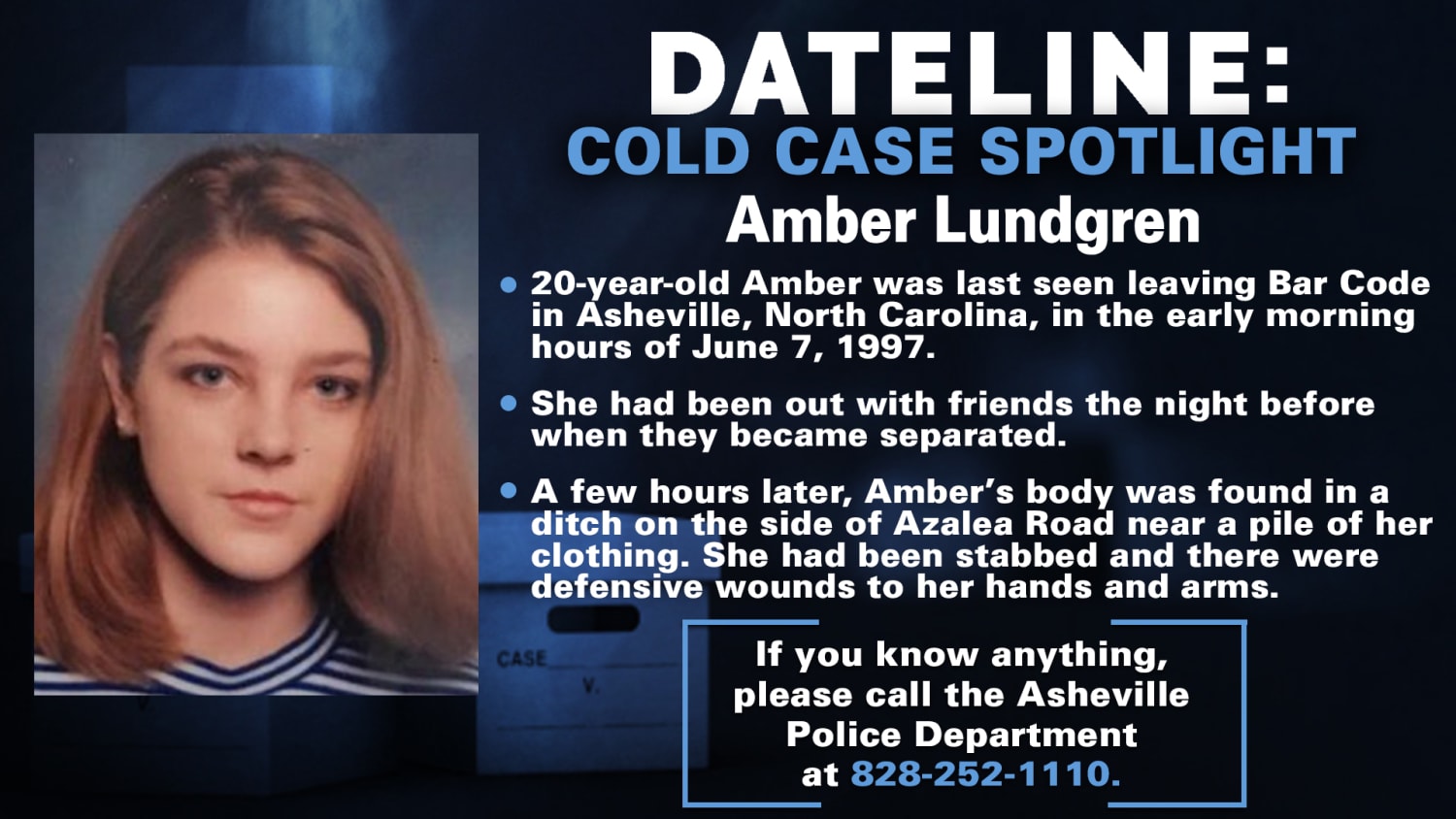 Loved ones still seek justice for Amber Lundgren decades ...