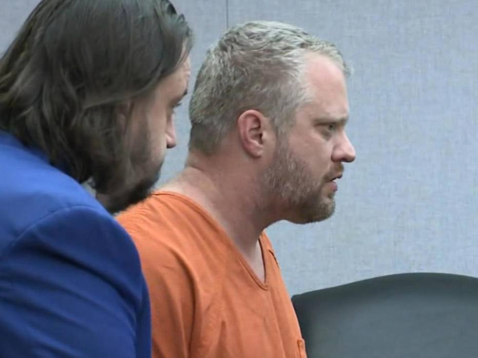 <p>James Craig appears in court in Colorado charged with murdering his wife</p>