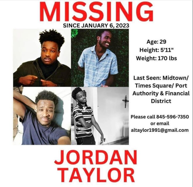 Jordan Taylor, a Spring Valley High School graduate who attends CUNY School of Law, was reported missing in New York City. He was last seen Jan. 6, 2023.