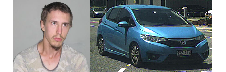 Slade Murdok and blue Honda Jazz with regio 952AT4 Slade Murdok and blue Honda Jazz with regio 952AT4