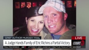 Kouri and Eric Richins in happier times. Kouri and Eric Richins in happier times.