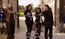All For One GIF - All For One All For One And One For All Knight GIFs All For One GIF - All For One All For One And One For All Knight GIFs
